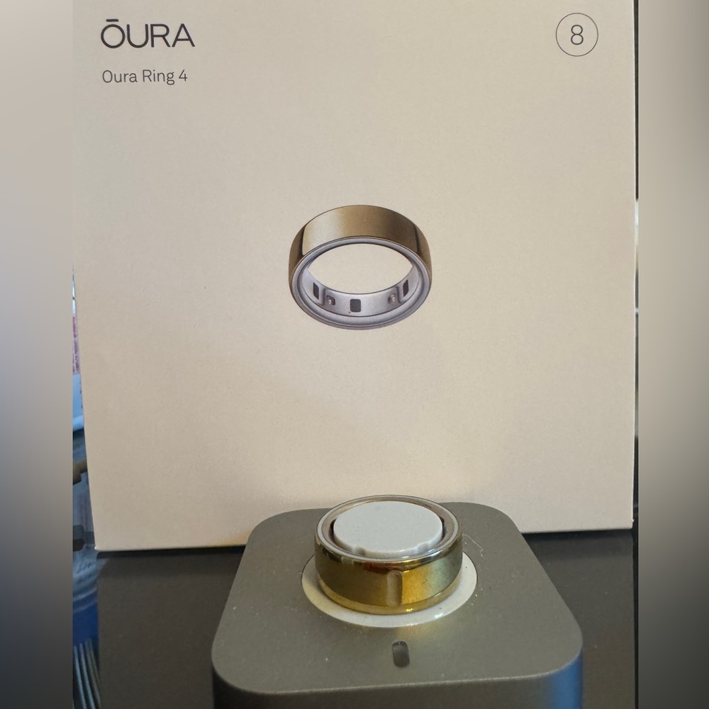 Gold Oura Ring generation 4